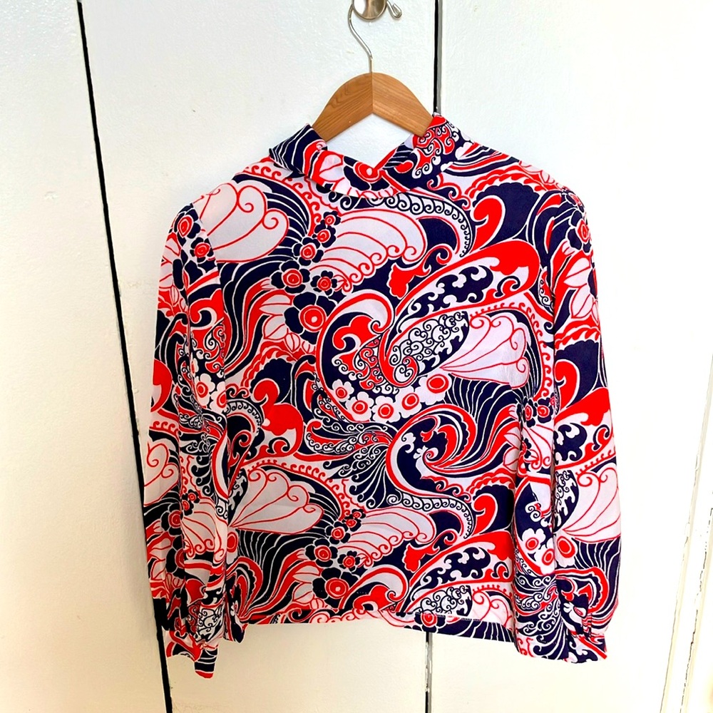 Vintage handmade blouse size small